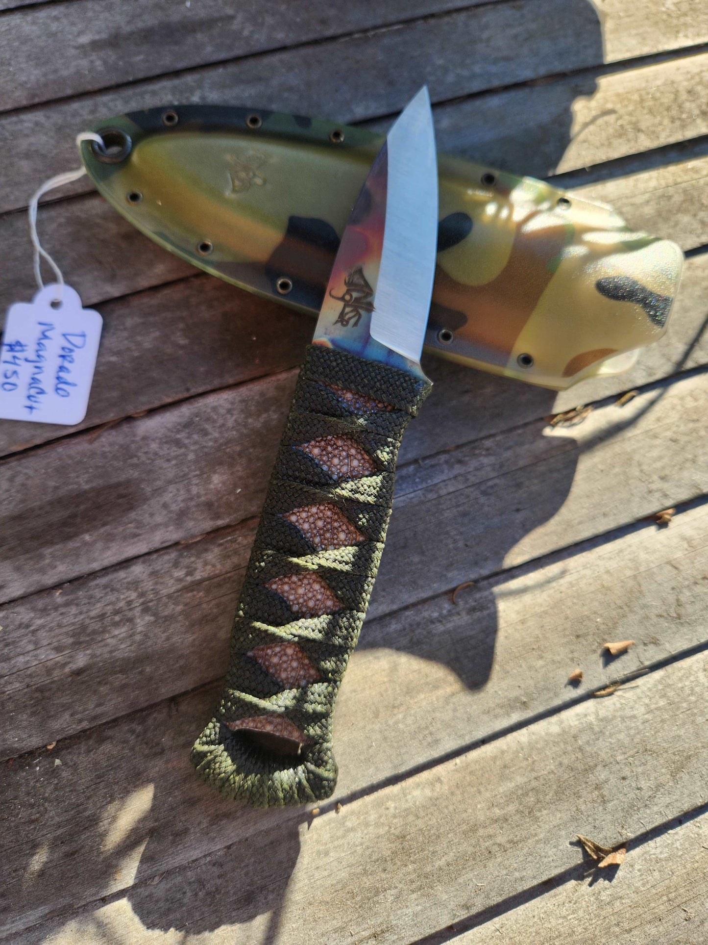 Angler Knives - Dorado Ito/Stingray Menuki