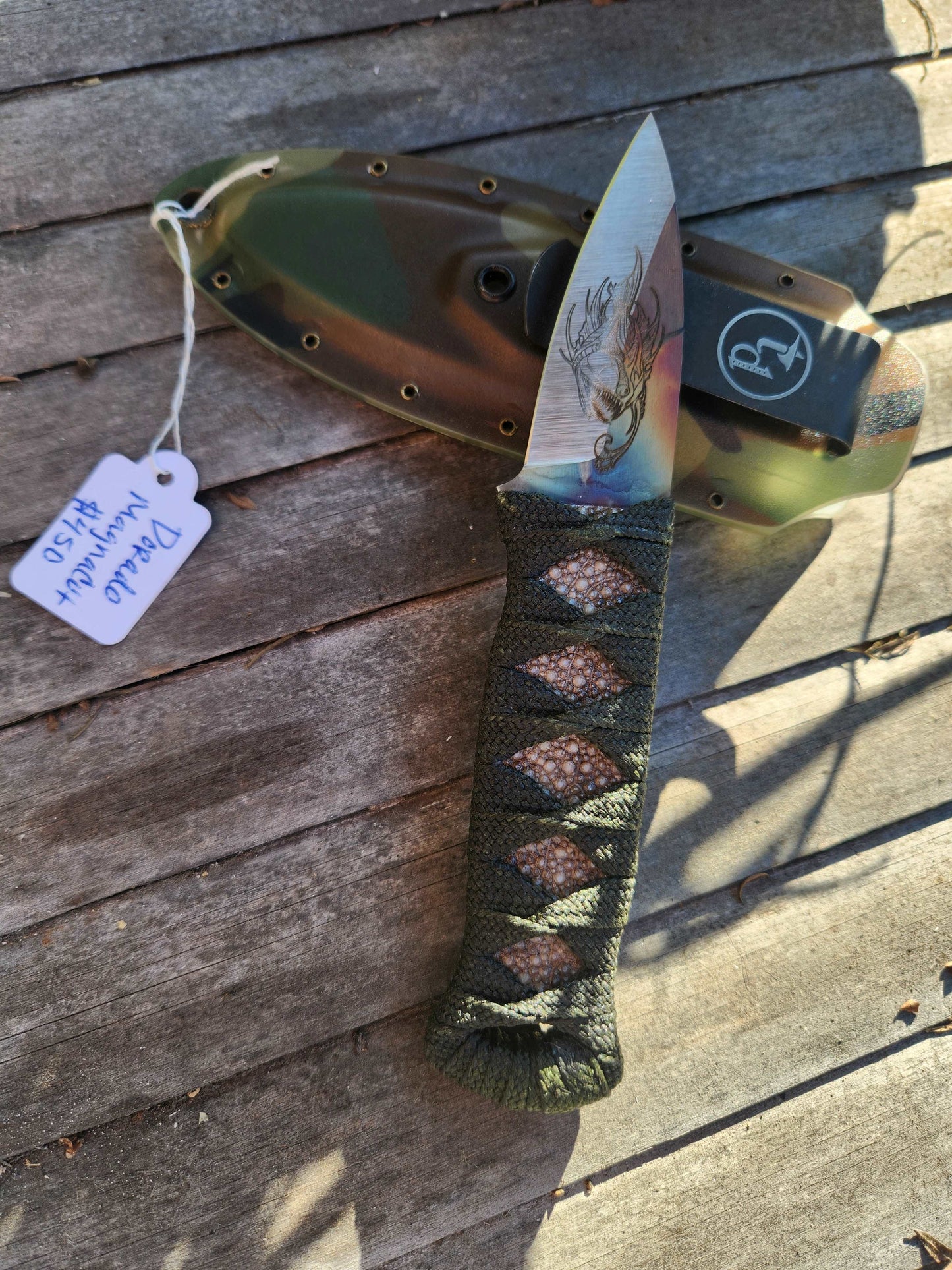 Angler Knives - Dorado Ito/Stingray Menuki