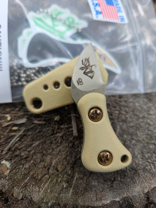 Turner CNC Anchovy - Tan handle Tan sheath